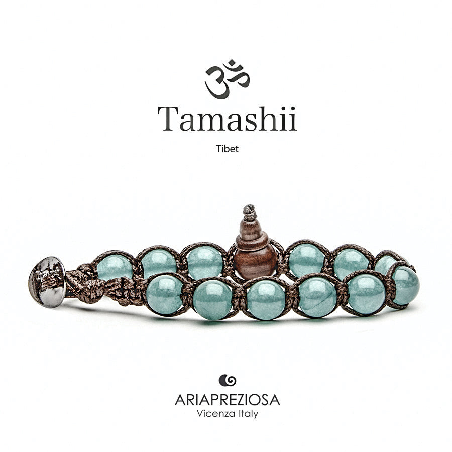 Bracciale Tamashii Giada Verde Lago - BHS900-215