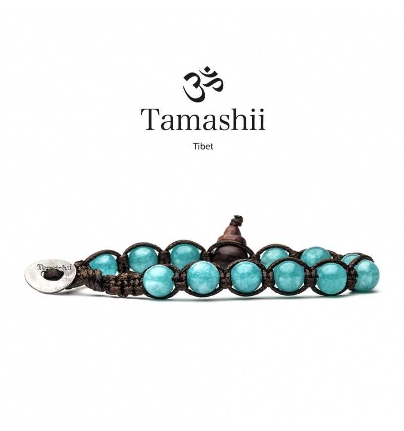 Tamashii BSH900-200 bracciale in giada verde acqua